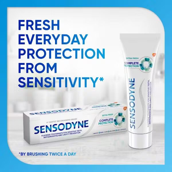 Sensodyne Complete Protection Toothpaste - 3.4oz