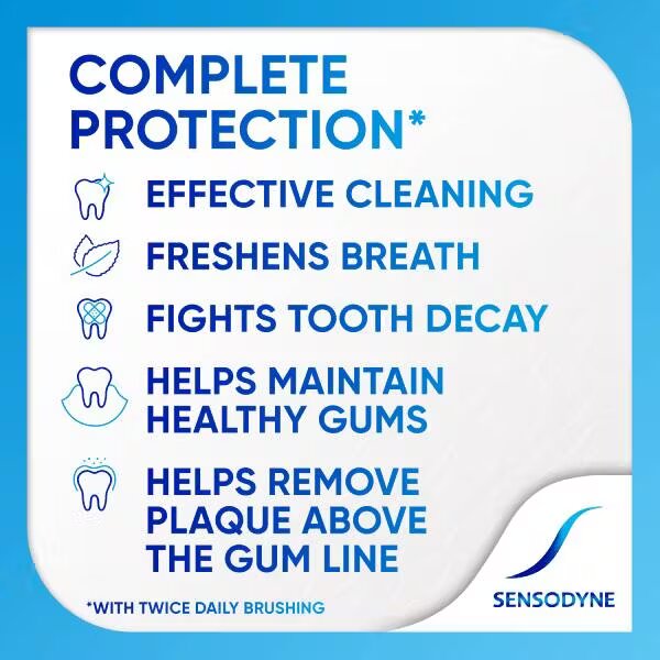 Sensodyne Complete Protection Toothpaste - 3.4oz