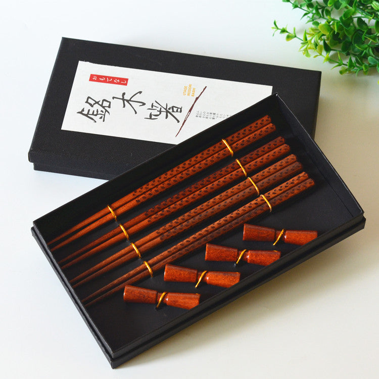 New Products On Sale Japanese Wooden Chopsticks Gift Box Set 4 Pairs Of Chopsticks Chopsticks Combination Gift Set