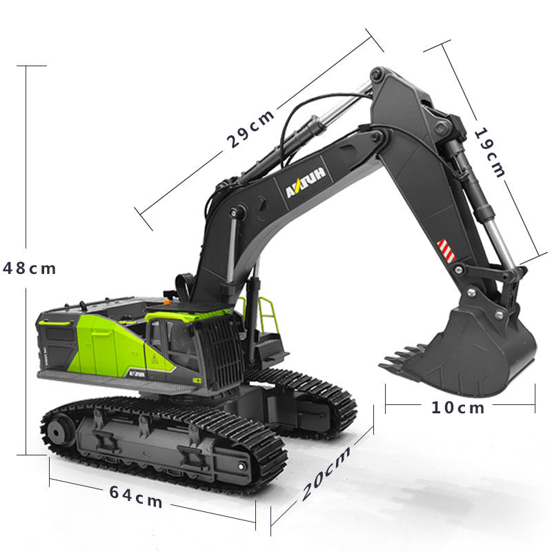 Alloy Excavator 22 Channel Excavator Oversize Model