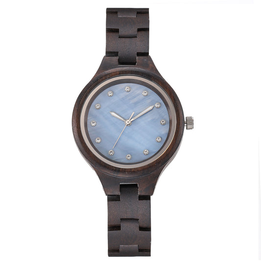 Explosive Spot Fashion Sandalwood Watch Japanese Original Quartz Movement Dropshipping