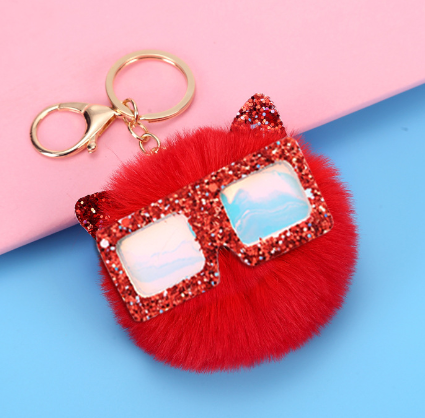 Strawberry Red Keychain Set