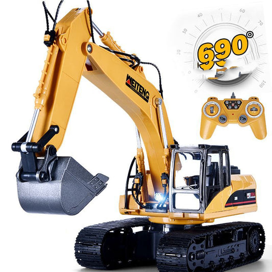 RC Construction Vehicle Excavator Toy 18 Channels