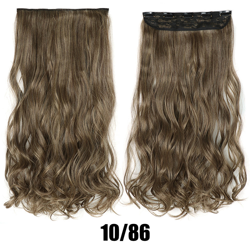 Women's Big Wavy Long Curly Hair Extensions Are Naturally Fluffy And No Trace