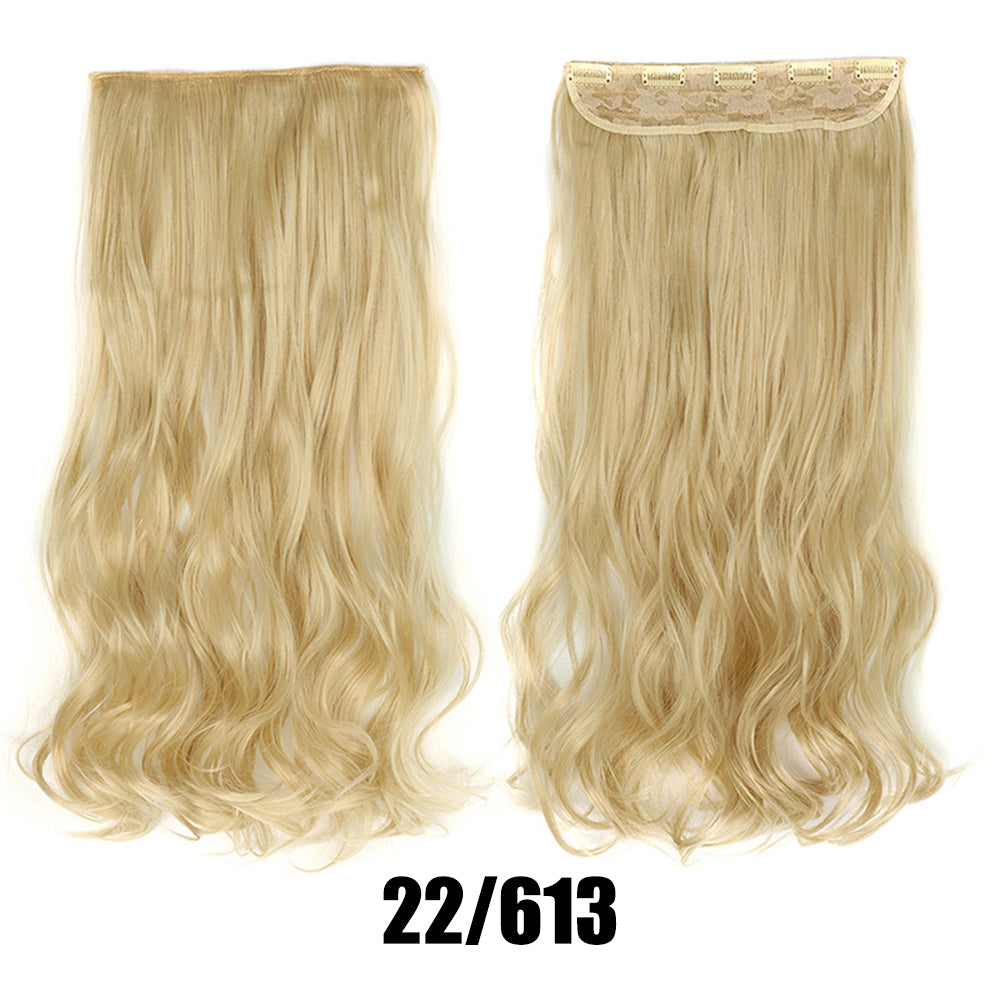 Women's Big Wavy Long Curly Hair Extensions Are Naturally Fluffy And No Trace