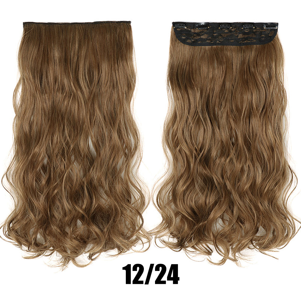 Women's Big Wavy Long Curly Hair Extensions Are Naturally Fluffy And No Trace