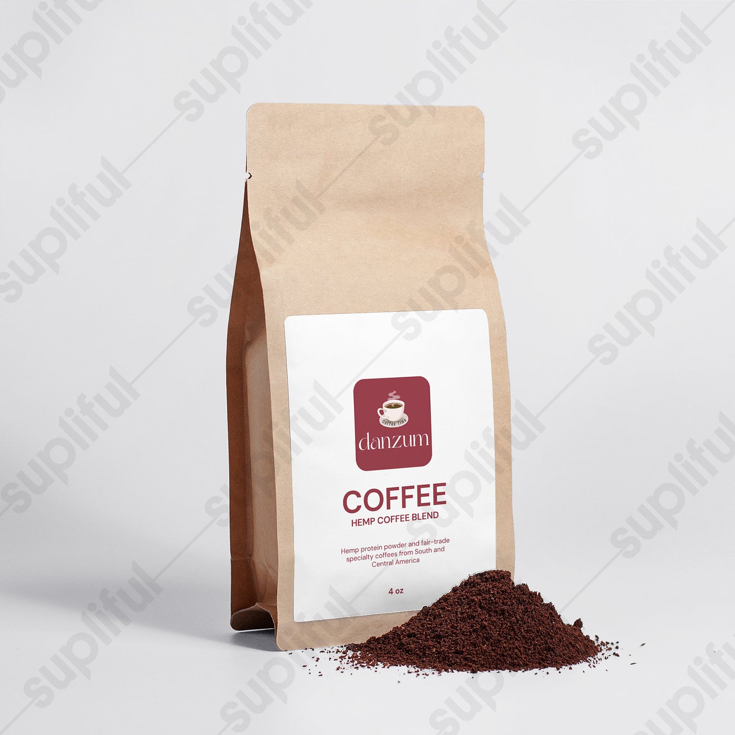 Organic Hemp Coffee Blend - Medium Roast 4oz