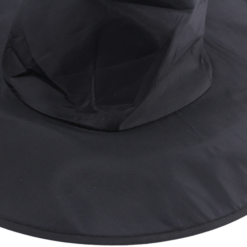 Spot Halloween Folds Wizard Hat Polyester Taffeta Oxford Cloth Harry Potter Witch Hat Angled Witch Hat